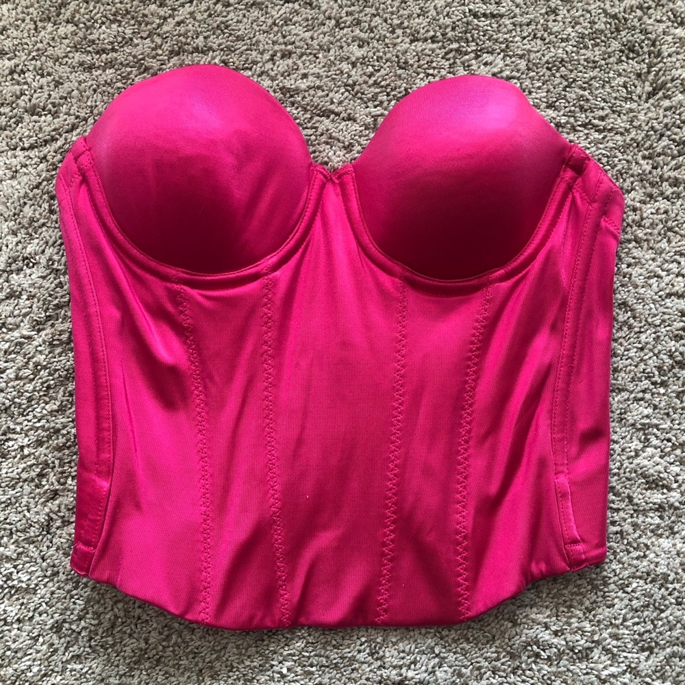 Victoria’s Secret hot pink corset 32C